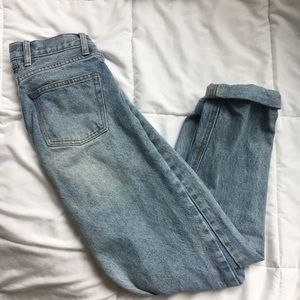 Brandy Melville high-rise mom jeans